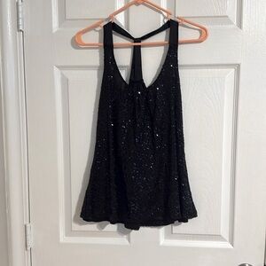 Sequin top - perfect for holidays party with leggings